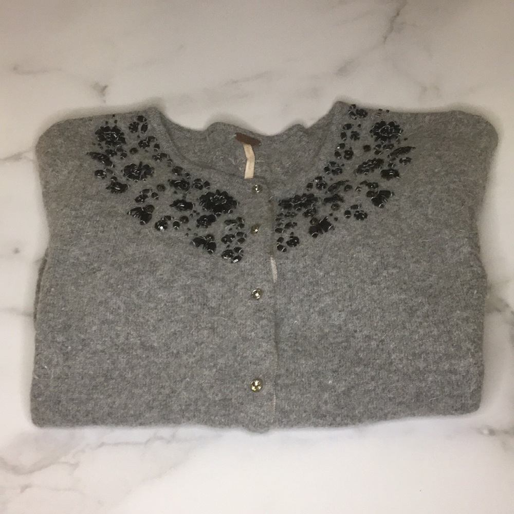 Free People embellished cardigan